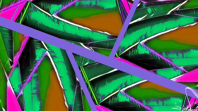 Модерна апстрактна уметност #6 HD позадина