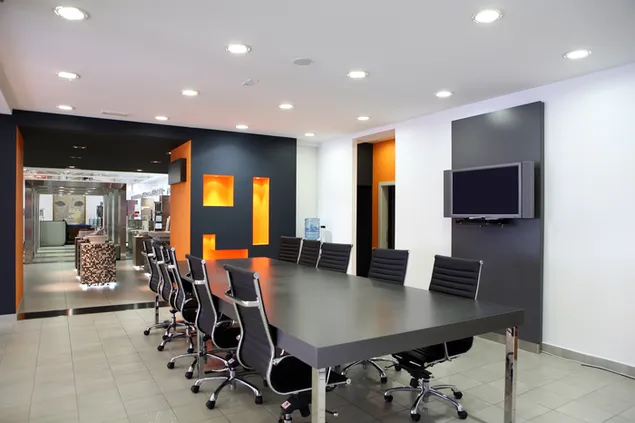 Modern and stylish meeting room picture