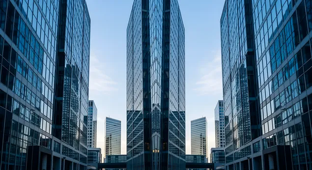 suchasni sklyani khmarochosi ta vidobrazhennya mis'koyi arkhitekturi zavantazhiti