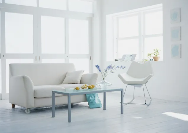 Modern vardagsrumsbutik bild 2 4K bakgrund