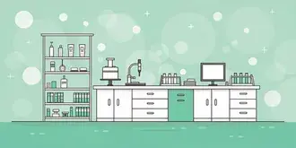 Tapeta Moderní vědecké laboratorní vybavení a potřeby pro výzkum a vývoj 4K