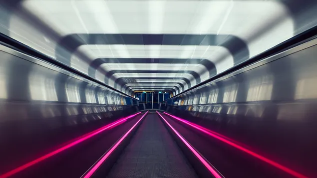 Moderne metrotunnel in Oslo, Noorwegen download