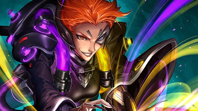 מוירה (אנימה FA) - Overwatch (משחק וידאו) 4K טפט