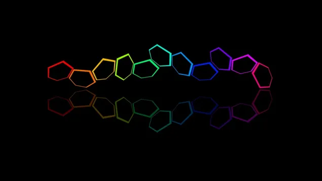 分子結構 4K 壁紙