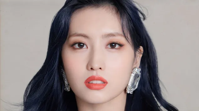 Momo in 'I Can't Stop Me' MV(2020) 트와이스 촬영(K-Pop Band) 4K 배경화면