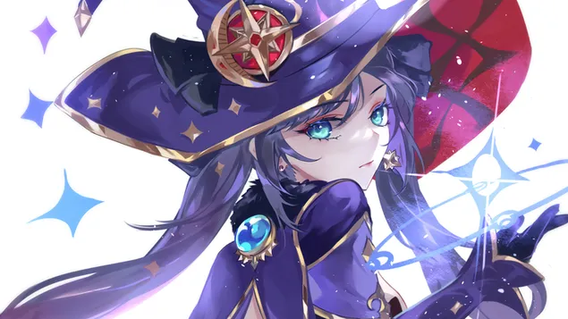 莫娜·梅吉斯图斯 | 原神影响 | （动漫电子游戏） 4K 壁纸