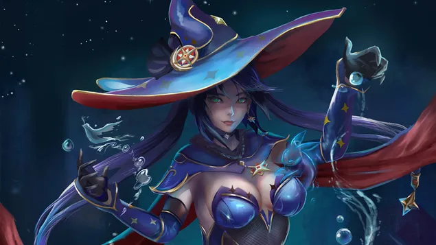 'Mona' Megistus - Genshin Impact（动漫电子游戏） 4K 壁纸