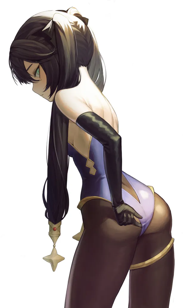 Páipéar balla Rinne Mona an chailleach dearmad ar a hata | Tionchar Ganshin2K