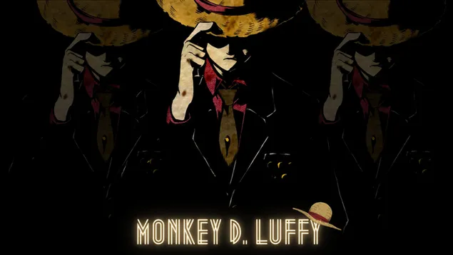 Monkey D. Ruffy - Anime aus einem Stück