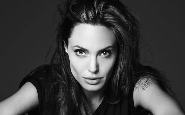 Monochrome: Angelina Jolie