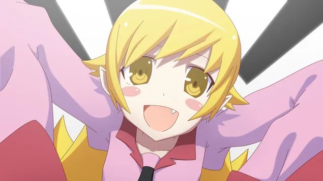 سری مونوگاتری - شینوبو اوشینو (خون آشام شبح وار) کاغذدیواری  HD