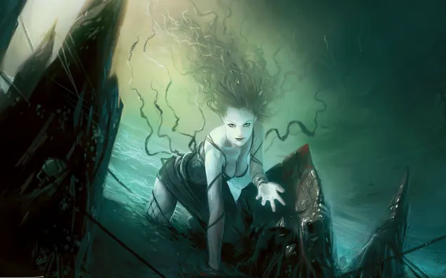 몬스터 걸 2K 배경화면