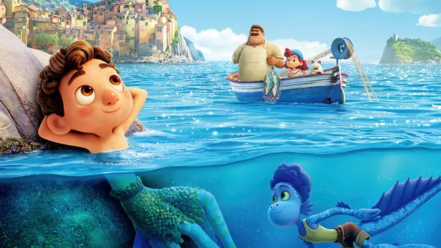 Monstruo marino 'LUCA' - Película animada de Disney X Pixar
