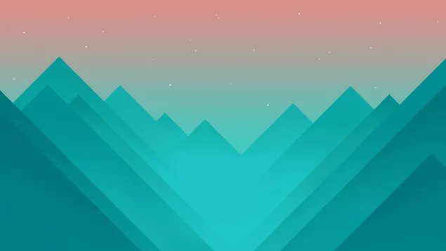 Monument Valley minimalistisch 4K Hintergrundbild