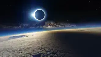 Ilustração da lua, espaço 2K papel de parede