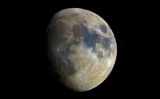 Lua no espaço 4K papel de parede