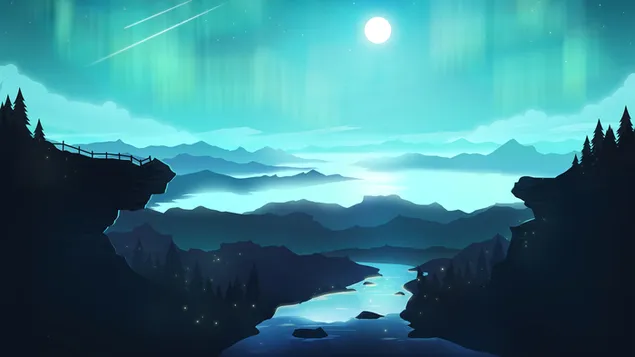 Moon Night Minimalist download