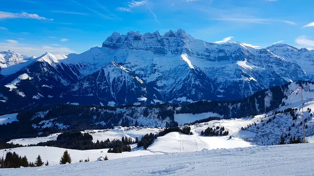 morgins : region dents du midi, stanice morgins ve svycarsku stahnout