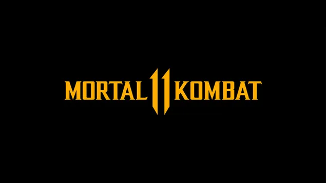 Logo Mortal Kombat 11 8K sfondo