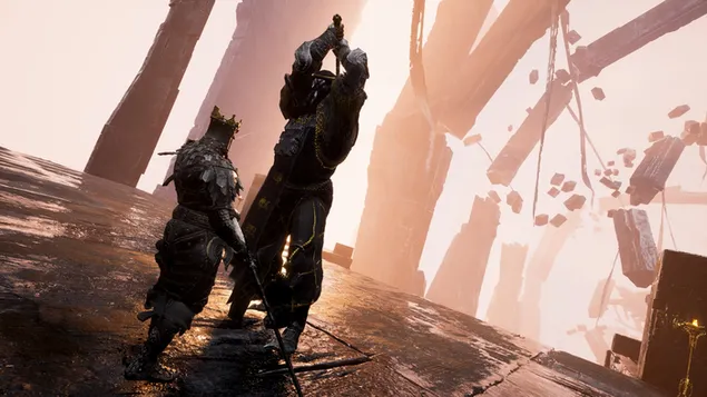 Mortal Shell Game Battle Knight 4K wallpaper