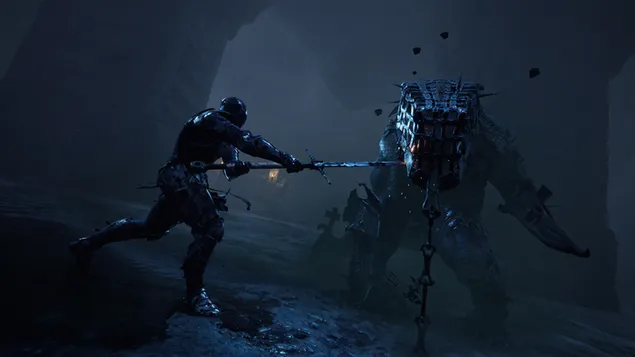 Шпалери Mortal Shell Knight Battle 4K