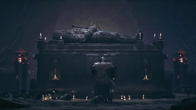 Mortal Shell Knights kapas 4K ekrano užsklanda