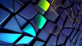 Mosaïque abstraite 4K fond d'écran