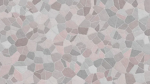 Pastel pink motif mosaik 4K wallpaper