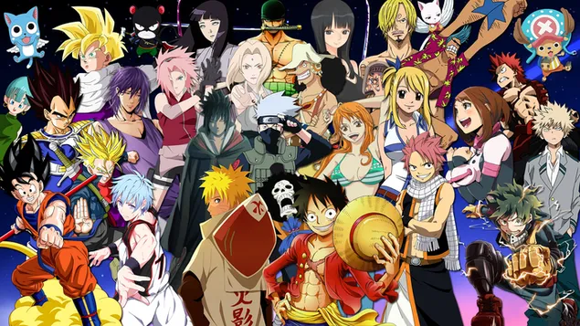 Anime world's all anime poster HD wallpaper download