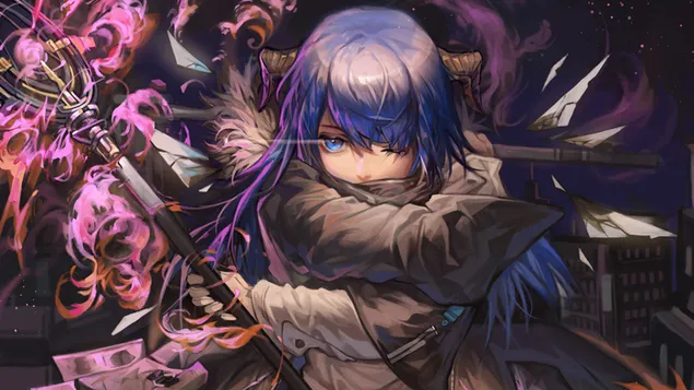 Mostima - Arknights (аниме видеоигра) 4K обои