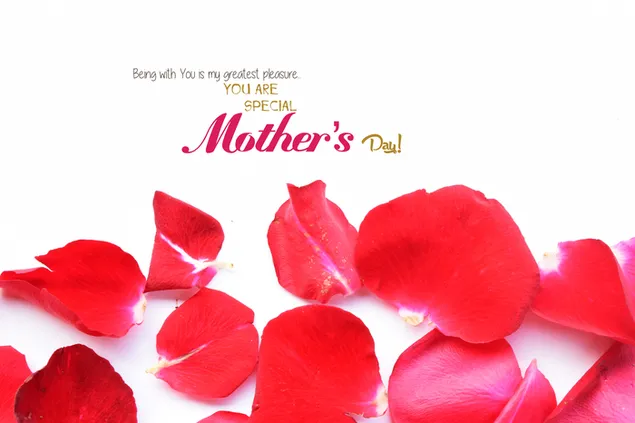 Liebe Grüße zum Muttertag 4K Hintergrundbild