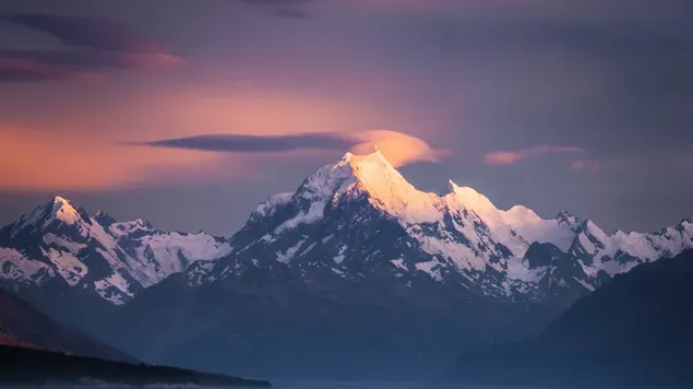ニュージーランドのクック山