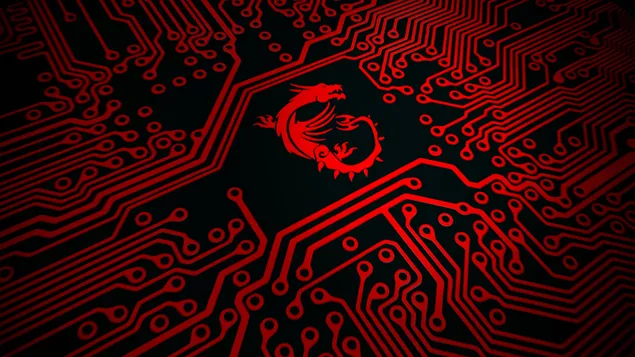 MSI - Stromkreis 4K Hintergrundbild