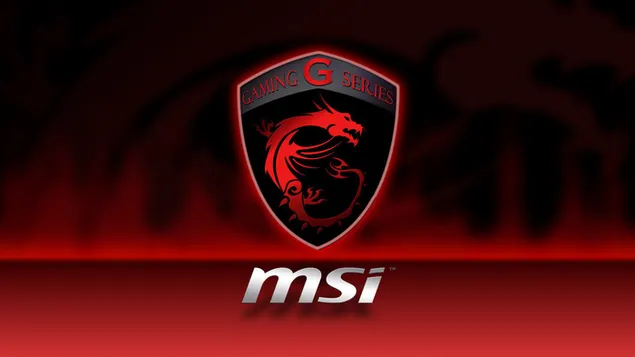 MSI-ゲーミングシリーズの赤いロゴ