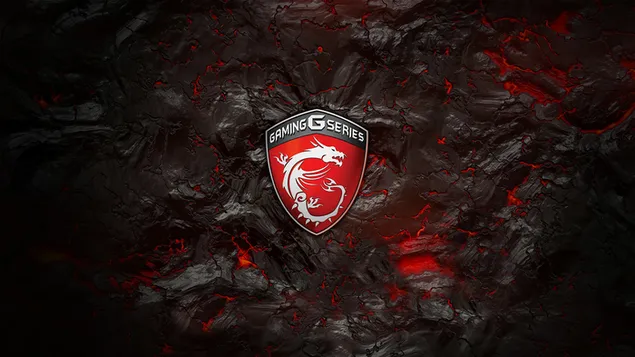 MSI - Lava and Red Logo tải xuống
