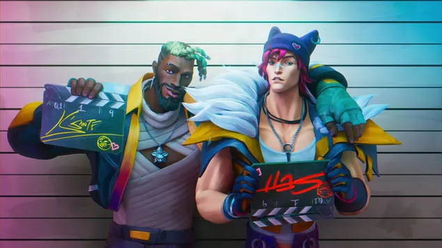 照片 K'Sante 與 Sett - Heartsteel Paranoia - 英雄聯盟 (LOL) 4K 壁紙