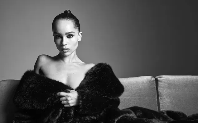 multi-talentvolle aktrise, sangeres en model amerikaanse aktrise - monochroom aflaai