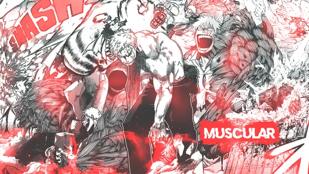 Mišićavi (Goto Imasuji) iz My Hero Academia HD pozadina