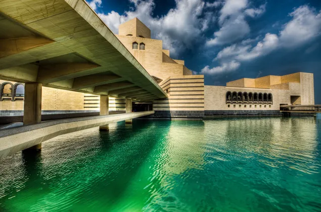 Bảo tàng nghệ thuật Hồi giáo ở Doha Qatar