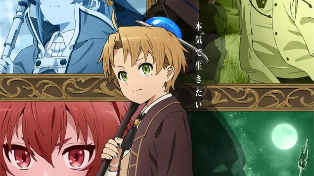 Mushoku Tensei: Jobless Reincarnation - Rudeus Greyrat 4K wallpaper