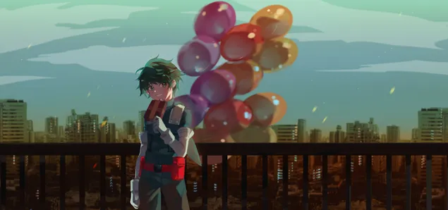 Kahraman Akademim - Balonlar 4K duvar kağıdı