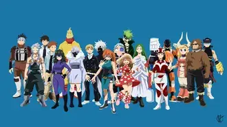 My Hero Academia: Classe 1-B 4K papel de parede