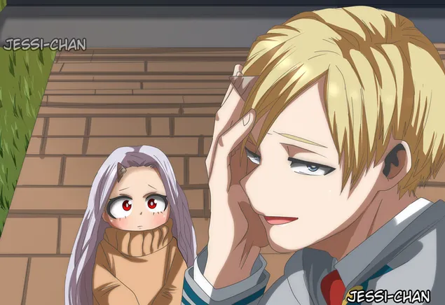 Páipéar balla My Hero Academia - Eri & Neito Monoma2K