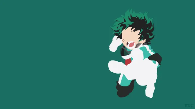 Taustpilt Minu kangelane akadeemik - roheliste juustega izuku midoriya HD