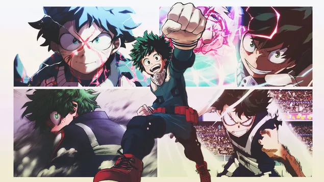 Ταπετσαρία My Hero Academia - Izuku Midoriya (Συνεργασία) HD