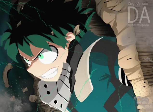 My Hero Academia - Izuku Midoriya סוף סוף בואו! 4K טפט