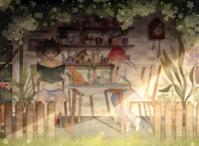 prezemete my hero academia - izuku midorija i shoto todoroki