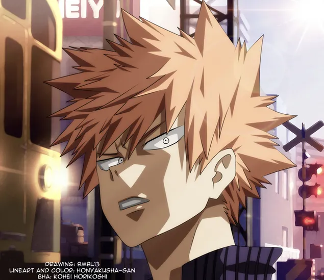 My Hero Academia - Katsuki Bakugo Angry HD imagine de fundal
