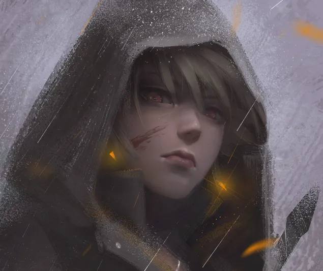 ฮีโร่ของฉัน Academia - Katsuki Bakugo Digital Painting 2K วอลเปเปอร์