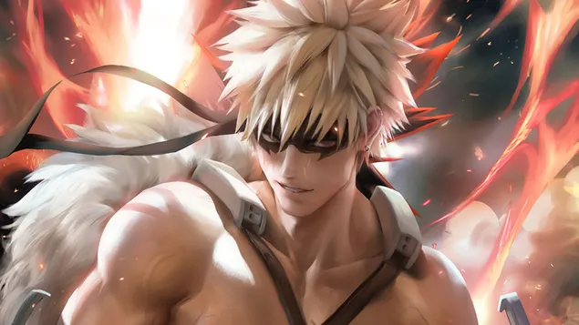 My Hero Academia - Katsuki Bakugo (Realistic) 4K 壁紙